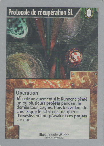Protocole de récupération SL